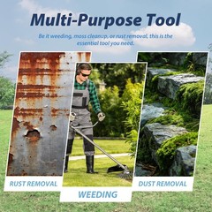 10 Inch Weed Wacker Attachments Heads,Steel Wire Rotary Brush Cutter Trimmer …