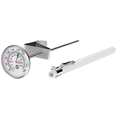 Efengcook 1 3/8 Inch Dial Milk Coffee Food Thermometer White 1-3/8