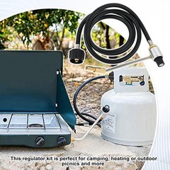 Lemfema 6Feet Propane Adapter Hose 1 Lb 20 Lb Converter 5430 Stove Pressure