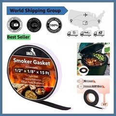 High-Temperature Gasket 15ft for BBQ Grills & Smokers – Strong Seal