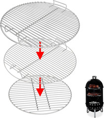 7432 Upper Cooking Grate 85042 Lower Grate 63013 Charcoal Grates for Weber Charc