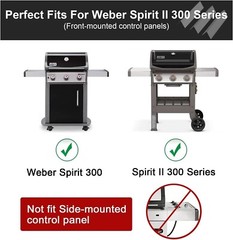 15.3″ Porcelain Steel Flavorizer Bars 7636 for Weber Spirit 300 Series E310 E320
