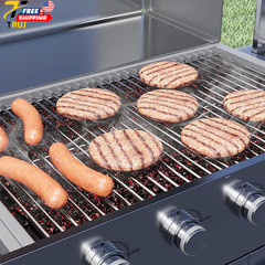 17.5 Inch Grill Grates for We-ber Spirit 300 Series Genesis Silver/Gold/Platinum