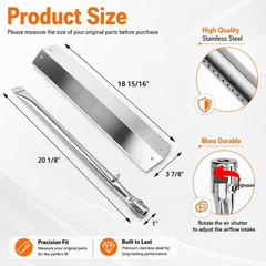 Stainless Steel Replacement Parts for Chargriller 5050 Grill