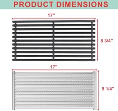463642316 Emitter Plates & Cooking Grates for Charbroil Tru-Infrared 466642416 4