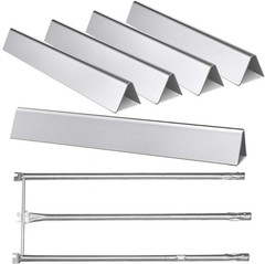 34.25″ SS Burner Tube Set & 24.5″ Flavorizer Bars for Weber Genesis 300 Series