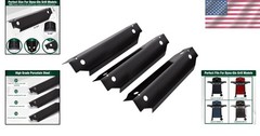 3-Pack Dyna-Glo Grill Heat Plates – Durable Porcelain Steel Shields (13.75×3.25)