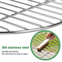 11.81-Inch Stainless Steel Grill Grate Replacement – Weber Grill Grate Compat…