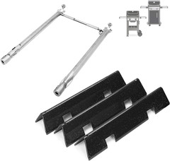 69785 Grill Burner & 7635 Flavorizer Bars for Weber Spirit E210 S210 200 Series