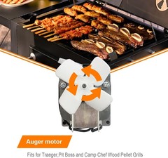 Auger Motor 2.5RPM Universal Replacement for Pit Boss Traeger Camp Chef Grills