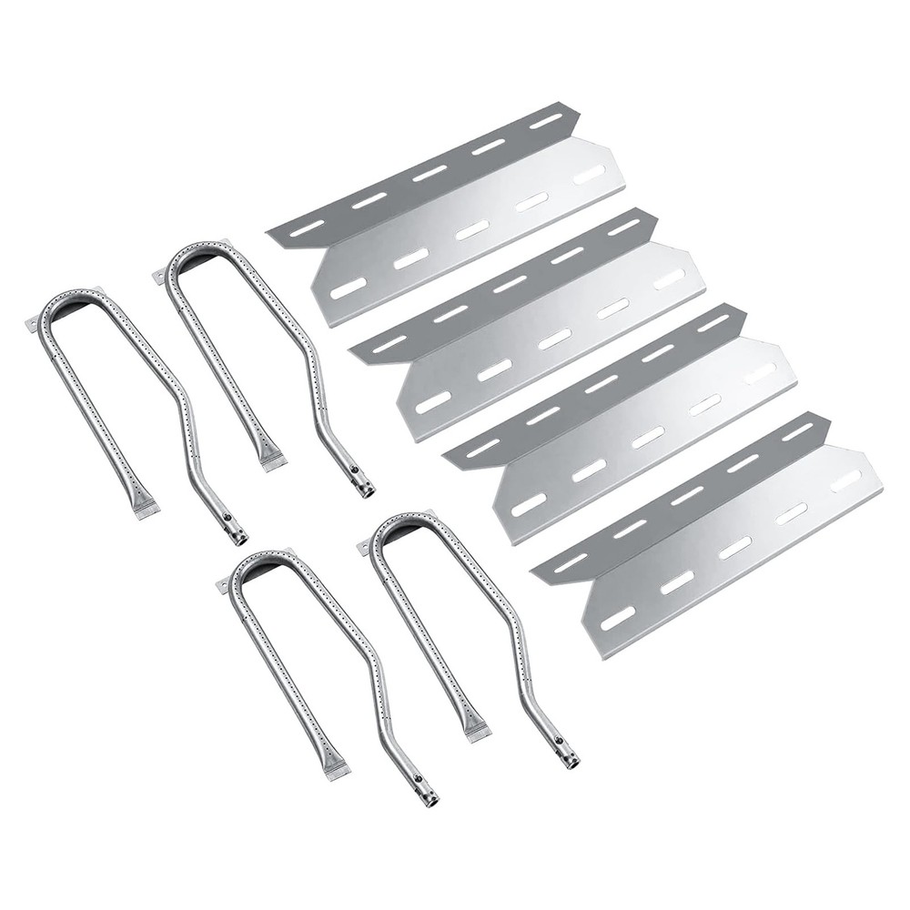 Stainless 7300337 Grill Burner Tube NGCHP2 Heat Plates For Jenn Air 7200337