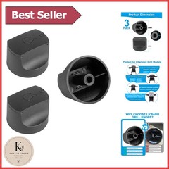 High-Quality Heat-Resistant Grill Knobs for Charbroil Classic & American Gourmet