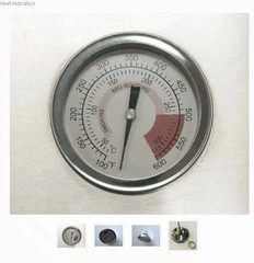 Lynx Sedona Gas Grill Factory 0EM Hood Thermometer Temperature Gauge 33558