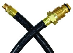 RV 60″ POL Pig Tail LP Propane Gas Hose Tank Connector Cylinder Trailer Camper