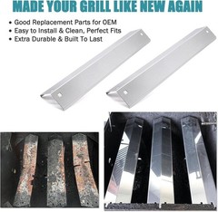 Durable Cast Iron Grates for Char-Griller 5072