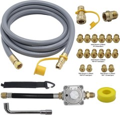 Upgraded Propane to Natural Gas Conversion Kit it Fit for Weber Genesis, Spirit,