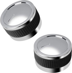 Gas Grill Knobs, Grill Control Knob Replacement Chrome Plated Plastic with No…