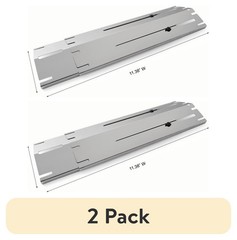 (2 pack) Stainless Steel Heat Tent Replacement