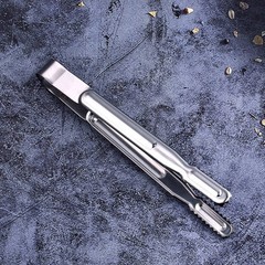 Cooking Tongs Stainless Steel High Heat Resistant Barbecue Kitchen Tool 40cm