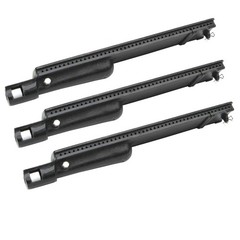 Parts DB103 (3-Pack) 15 3/4 Inch Cast Iron Burner for BBQ Barbeques Galore Tu…