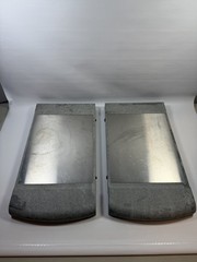 Weber Summit Gold Side Tables Pair Left & Right Stainless Steel Work Surface OEM