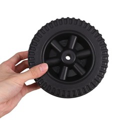 2 Pcs Backyard Grill Wheels Caster for Shelving Swivel Bbq Hand Truck Tires