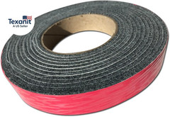 ® RED – XTR78 1000F High Temp Rated BBQ Smoker Gasket Self Stick Felt 7/8 X 1/8