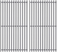 (2-Pack) 17.5″ Stainless Steel Cooking Grates Grid for Weber Spirit 200, S-220