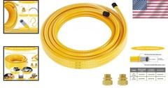 70FT 3/4″ Flexible Corrugated Steel Propane Hose Conversion Kit – Safe & Durable