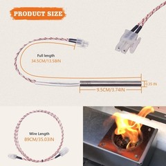 D2 Hot Rod Igniter Kit for Traeger Wood Pellet Grills, with Traeger 575 & 780…