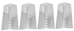 Heat Plate For Bull Lonestar 87048,87049, 7 Burner Premium 18248,18249 (4PK)