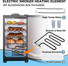 800 Watt Smoker Heating Element Kit for Masterbuilt 9907090033 ESQ30B/SH19079518