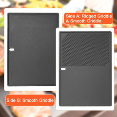 Reversible Griddle Replacement Parts for Weber Genesis II/II LX 400 Series, E410