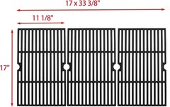 Durable 720-0896B Grill Grates Replacement – Perfect for Nexgrill Cooking