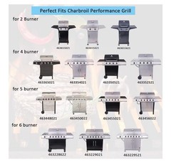 Charbroil Advantage 4 Burner Grill Replacement Parts 463344116 466344116
