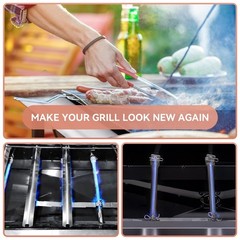 Grill Replacement Parts for Pit Boss Pro Series, Silver
