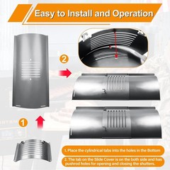 Flame Broiler Kit for Pit Boss PB1600 PB1150 PB1100 PB1000 Series Pellet Grills