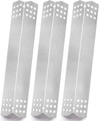 Replacement Burner Covers for Grillmaster Grill Master 720-0737, Set of 3 Heat P