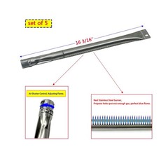Replacement Parts Kit for Gas Grill – Stainless Steel Burner, Carry-Over Tubes,