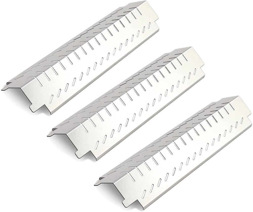 Grill Heat Plates 15″ 3-Pack Stainless Steel for Centro Charbroil Costco Thermos