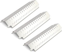 Grill Heat Plates 15″ 3-Pack Stainless Steel for Centro Charbroil Costco Thermos