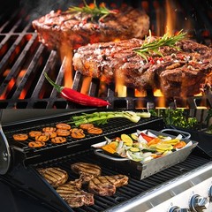 Grill Grates For Nexgrill 4 5 Burner Charbroil Kenmore Grids 720-0830H 17″