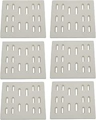 Grand Hall Heat Plate DF101 8×7.25 Inch 6pk Ceramic Radiant Flame