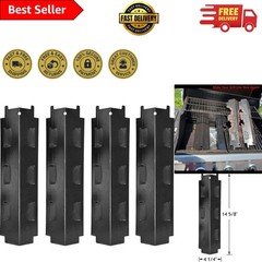 Porcelain Steel Heat Tent Set of 4 – Perfect for BBQ Grill Performance