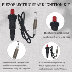 1Pc Universal Push Button Piezo Igniter Kit, Propane Gas Grill/Range/Heater I…