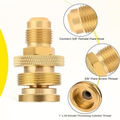 Grill BBQ Tru-Infrared Regulator Valve Compatible with CharBroil Grill2Go 2012