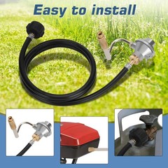 Grill Regulator & 5ft Propane Hose Adapter for Roadtrip LXE, LXX, 9949 Series