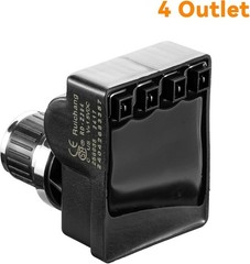 Certified 4 Outlet Igniter – Battery Powered Push Button for Grilling Needs