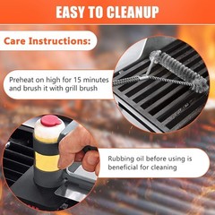 QuliMetal 17.5″ Grill Grates for Weber Spirit 300 and Spirit II 300 Series, S…
