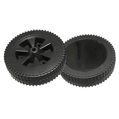 Fits BBQ Pack Of 2 Durable And Practical 7 Grill Wheel Replacement Parts